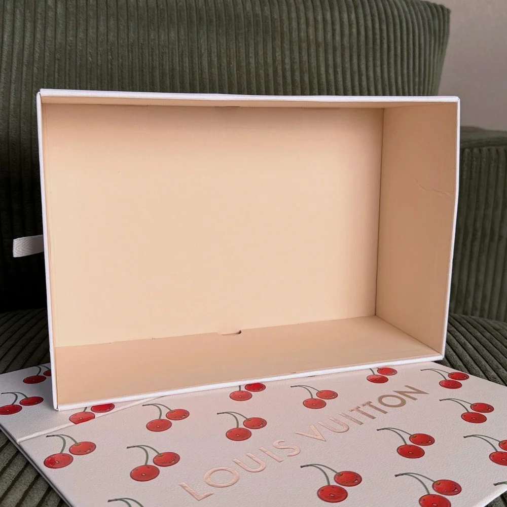 Louis Vuitton Takashi Murakami Cherry Empty Gift Box Shoebox 🍒 LV x TM 2025 🍒